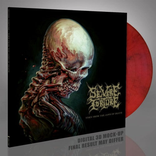 Severe Torture "Torn from The Jaws Of Death" Gatefold Red / Black Marbled Vinyl - PRE-ORDER