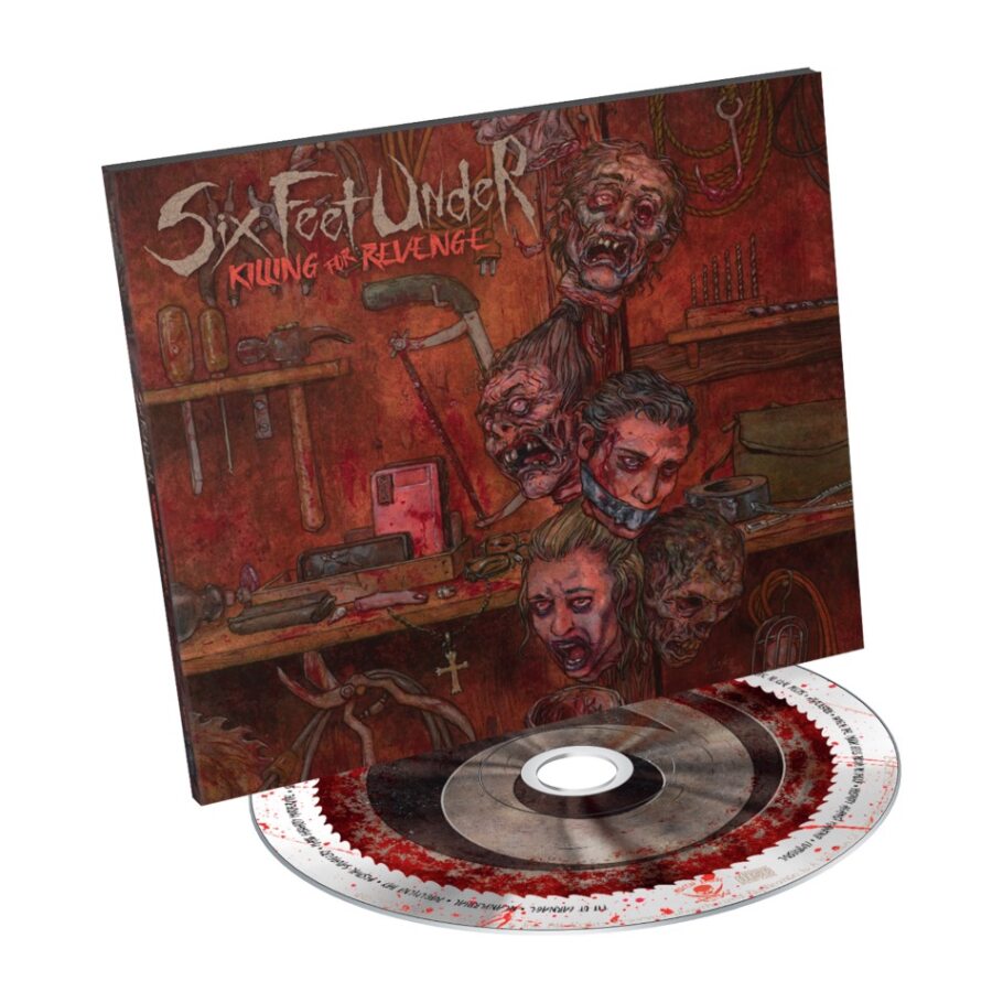 Six Feet Under "Killing For Revenge" Digipak CD w/ Bonus Track