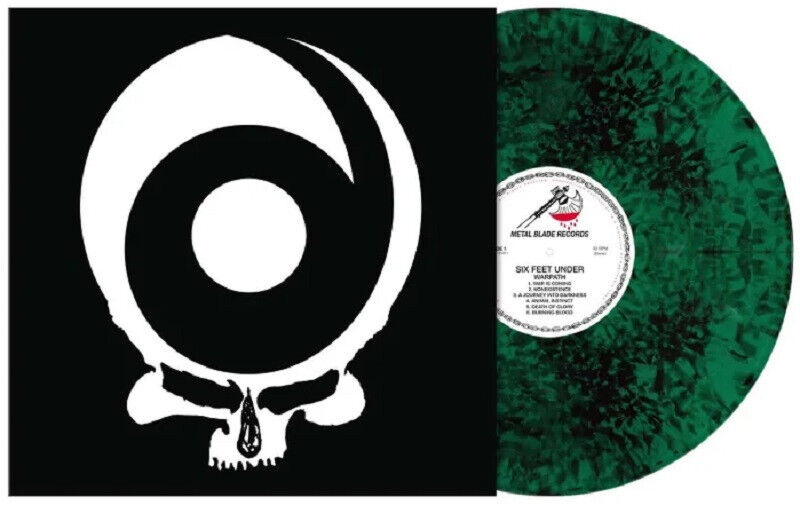 Six Feet Under "Warpath" Green / Blackdust Vinyl