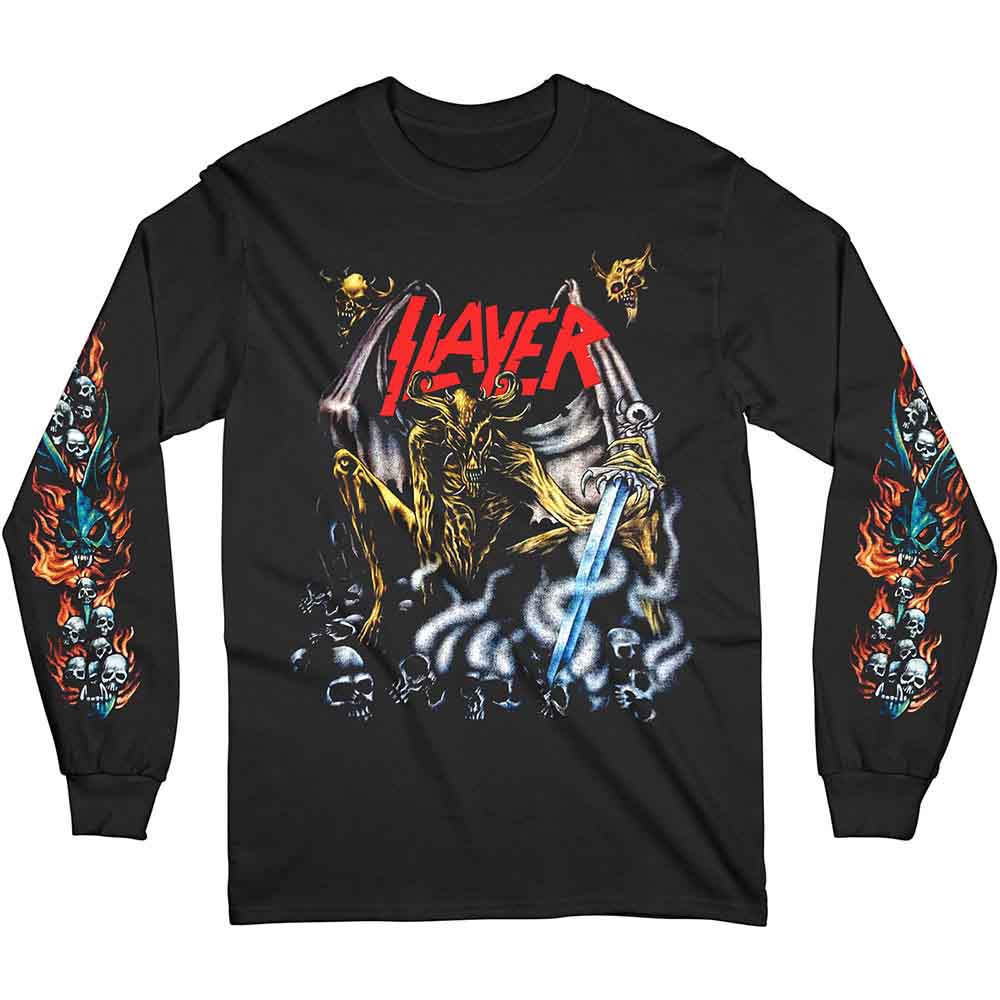 Slayer "Airbrush Demon" Long Sleeve T shirt