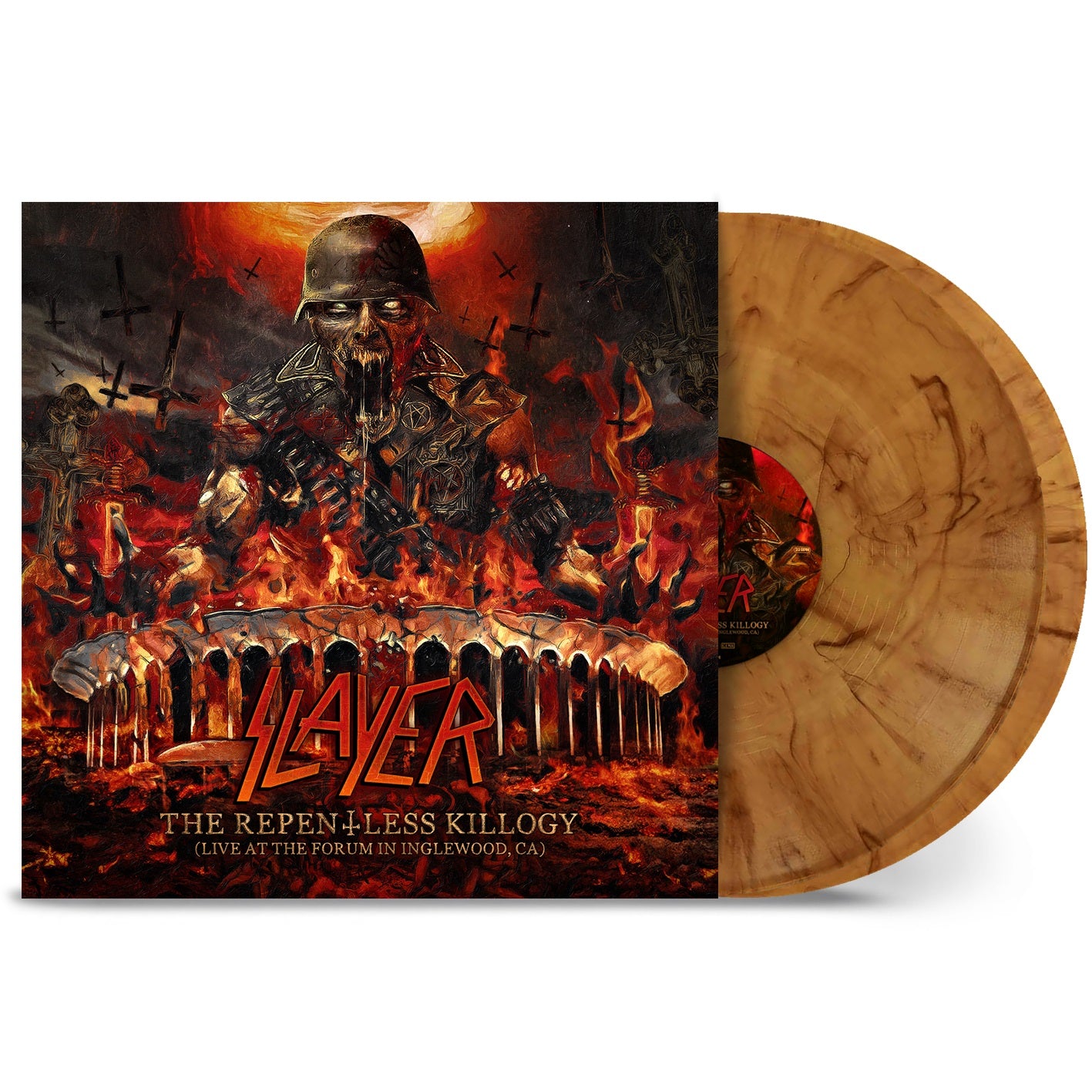 Slayer "The Repentless Killogy" 2x12" Amber Smoke Vinyl - PRE-ORDER