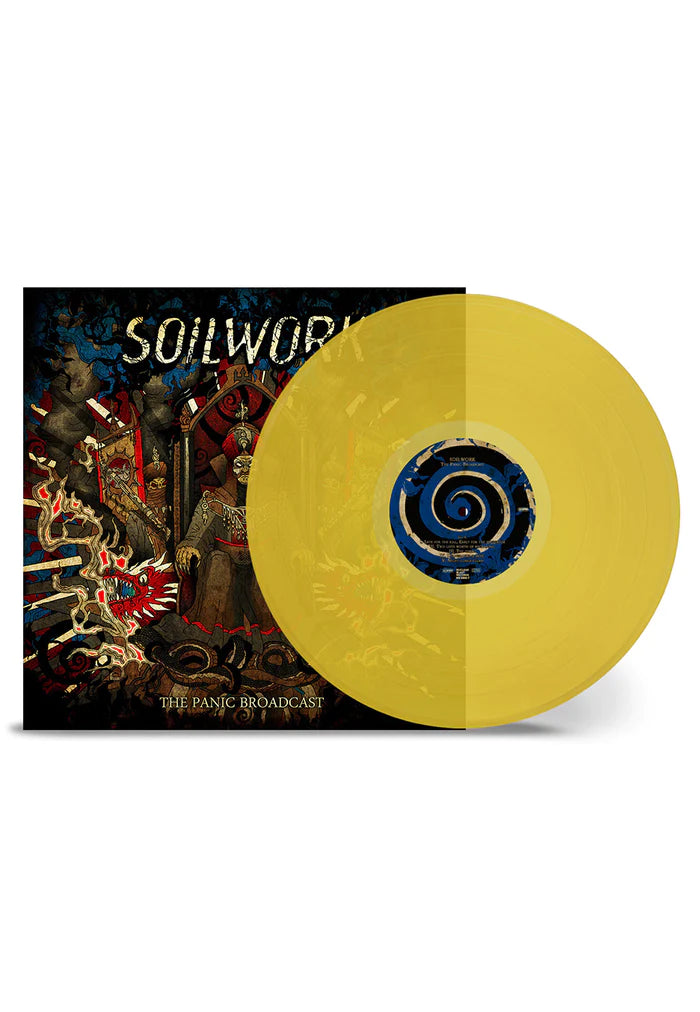 Soilwork "The Panic Broadcast" Transparent Sun Yellow Vinyl