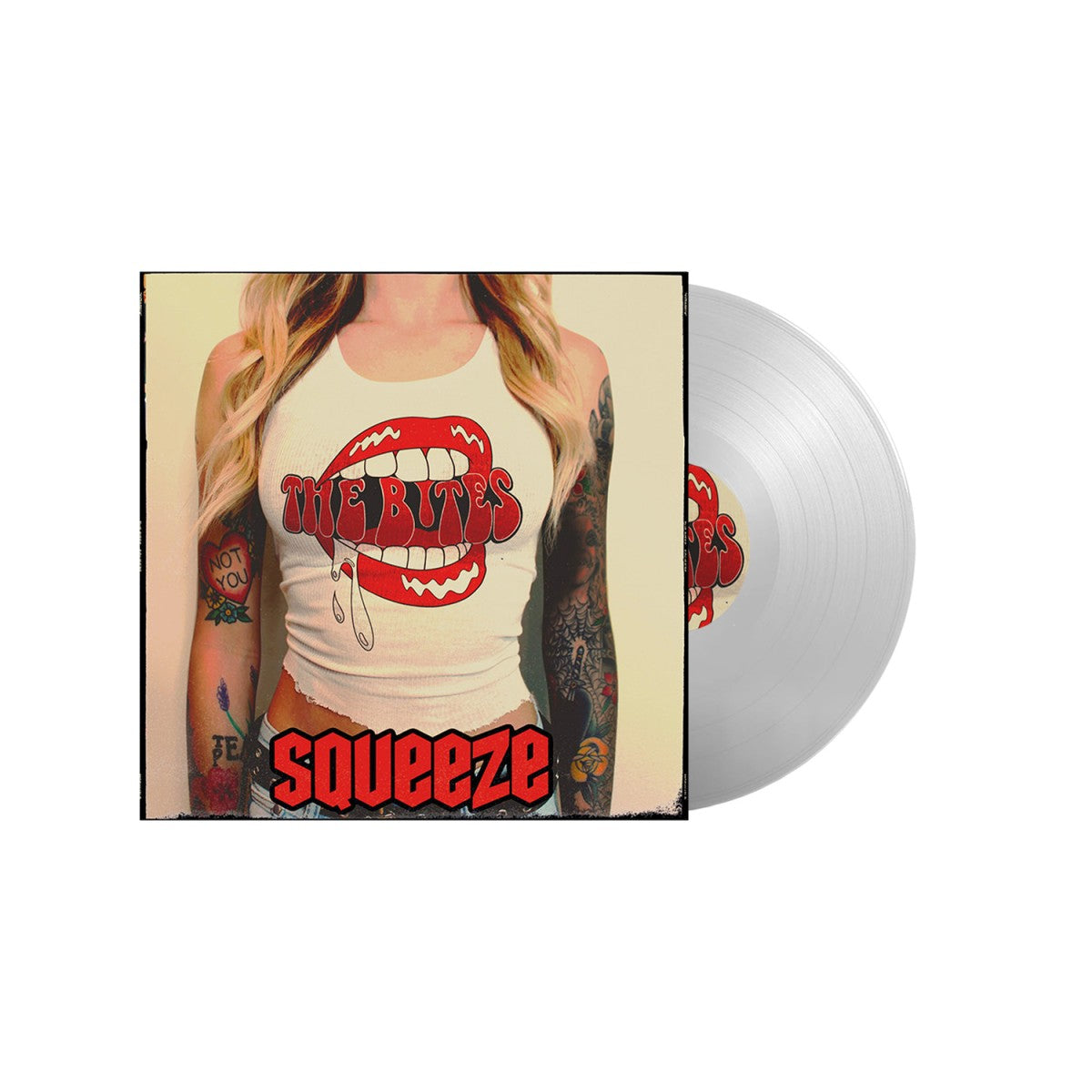 The Bites "Squeeze" Clear Vinyl w/ Lavish 12" Booklet (Ltd to 300 copies)