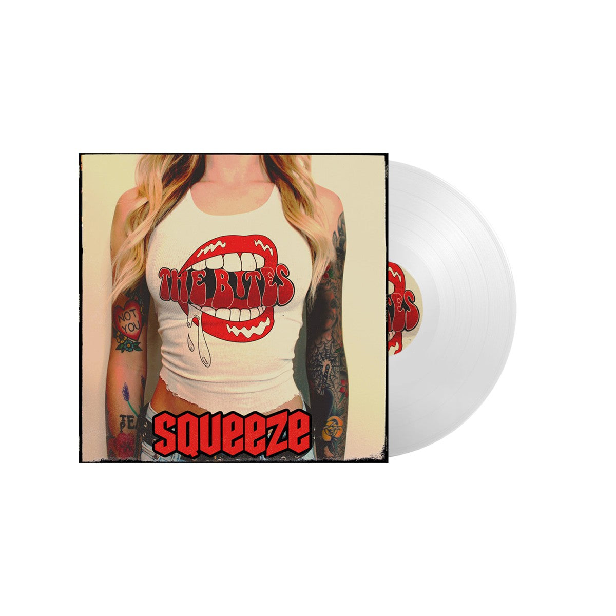 The Bites "Squeeze" White Vinyl w/ Lavish 12" Booklet (Ltd to 300 copies)
