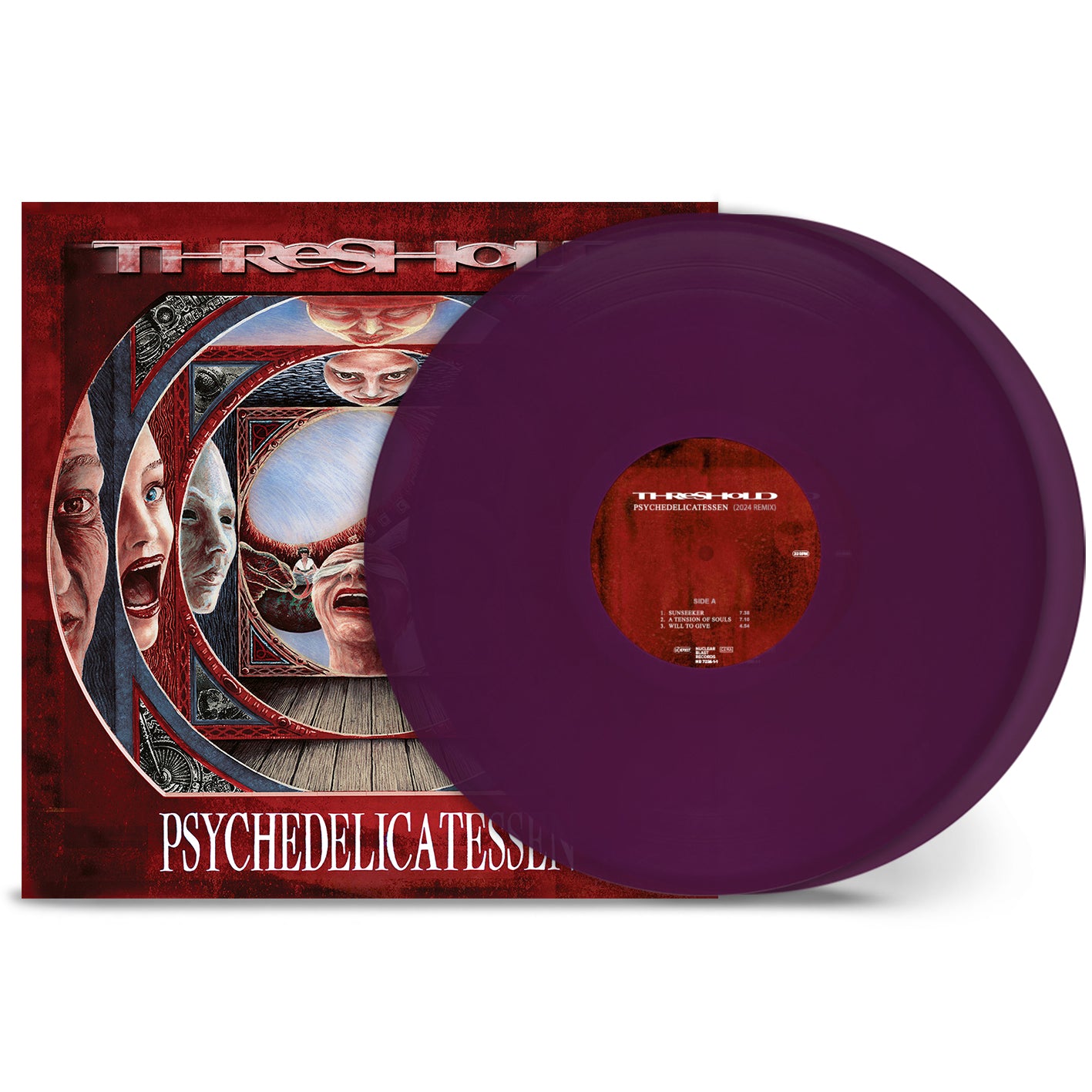 Threshold "Psychedelicatessen (Remixed & Remastered)" 2x12" Transparent Violet Vinyl - PRE-ORDER