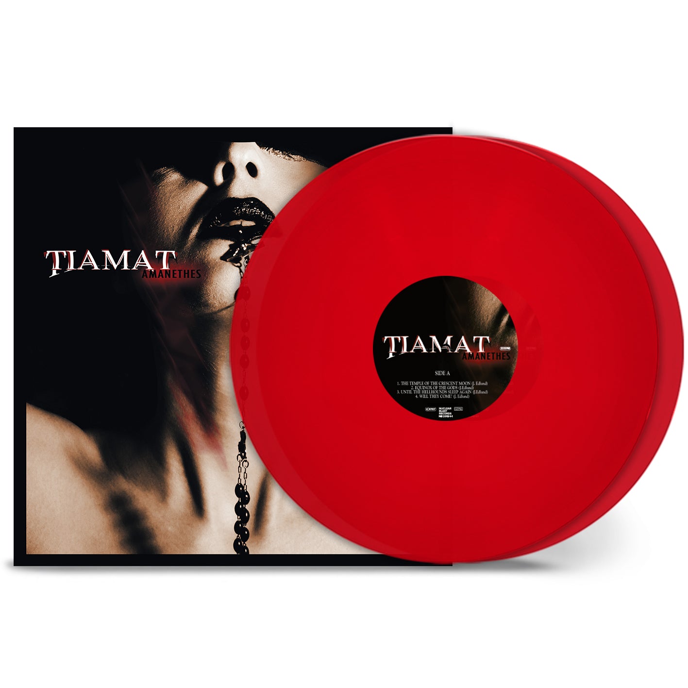 Tiamat "Amanethes" 2x12" Transparent Red Vinyl - PRE-ORDER