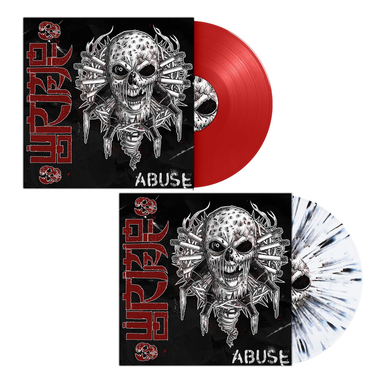 Wormrot "Abuse / Noise EP" Colour Vinyl Bundle - ON DEMAND PRE-ORDER