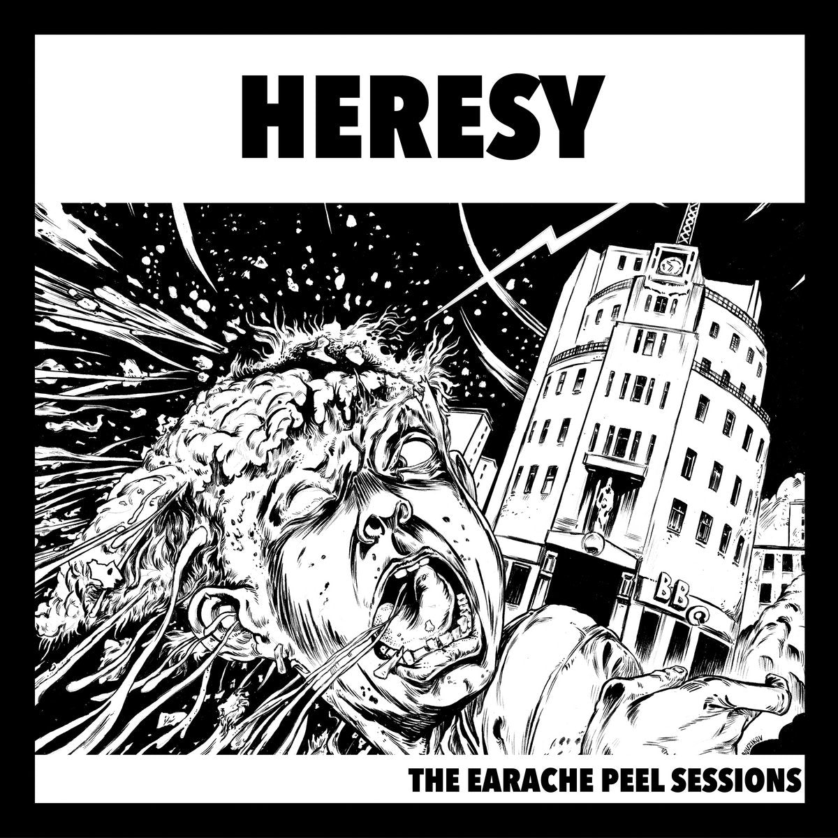 Heresy / Unseen Terror / Intense Degree "The Earache Peel Sessions" Ltd Colour Vinyl