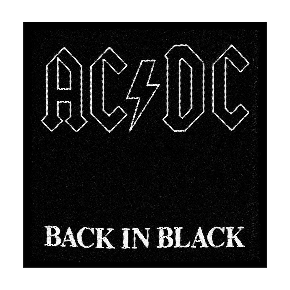 AC/DC "Back In Black" Patch