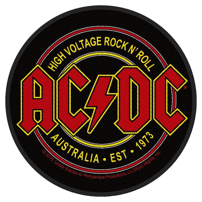 AC/DC "High Voltage Rock 'n' Roll" Patch