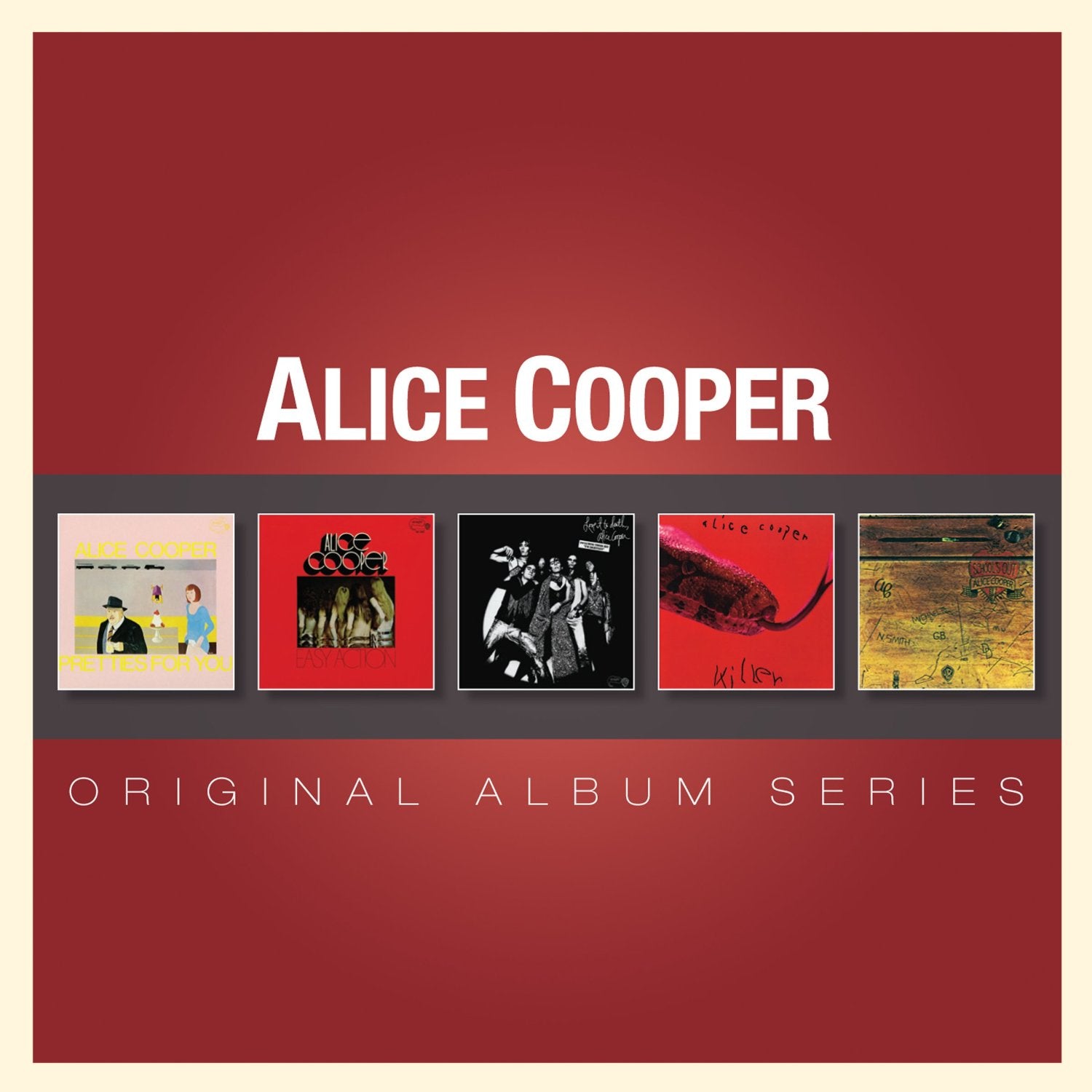 Alice Cooper "Original Album Series Vol. 1" 5 CD Box Set