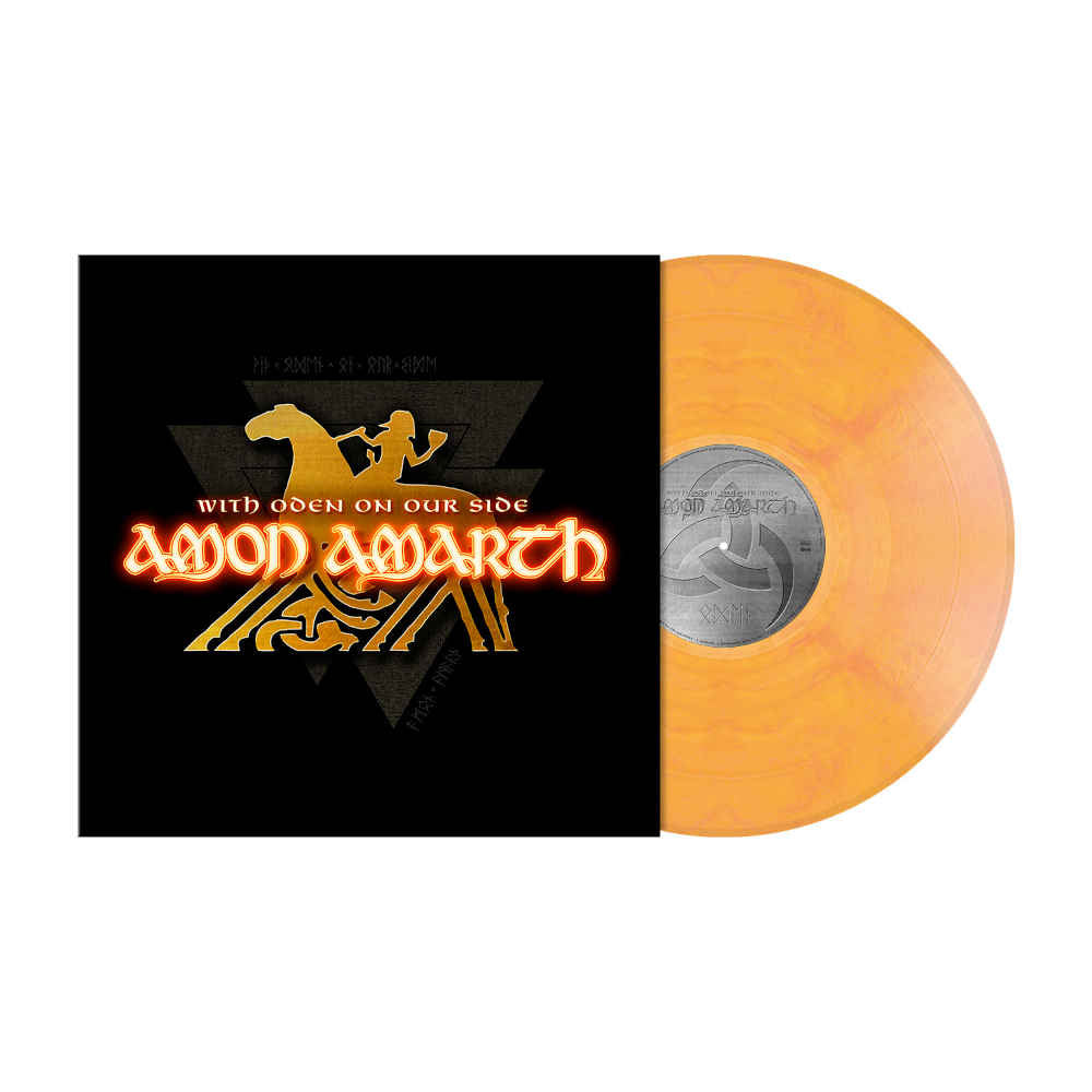 Amon Amarth "With Oden On Our Side" Firefly Glow Marbled Vinyl
