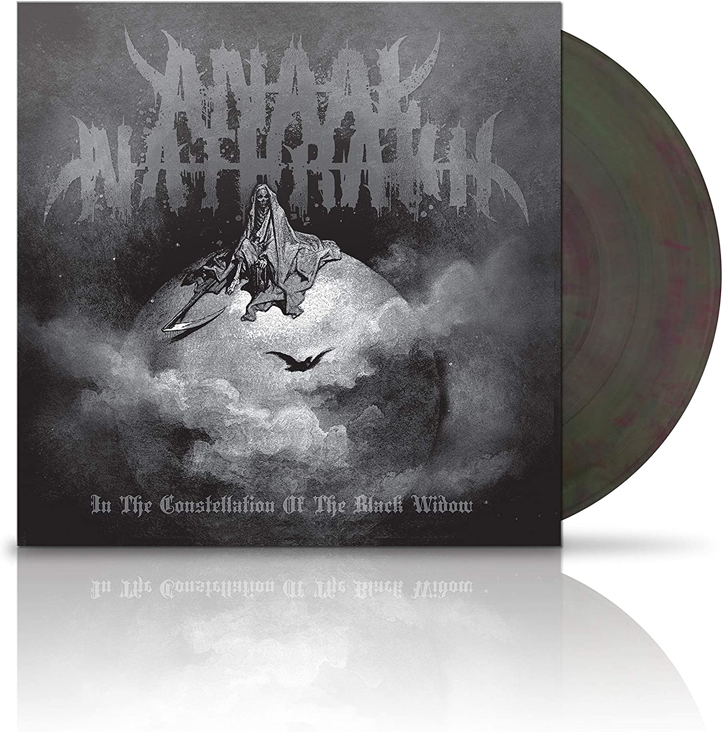 Anaal Nathrakh "In The Constellation Of The Black Widow" Green / Grey Marbled Vinyl