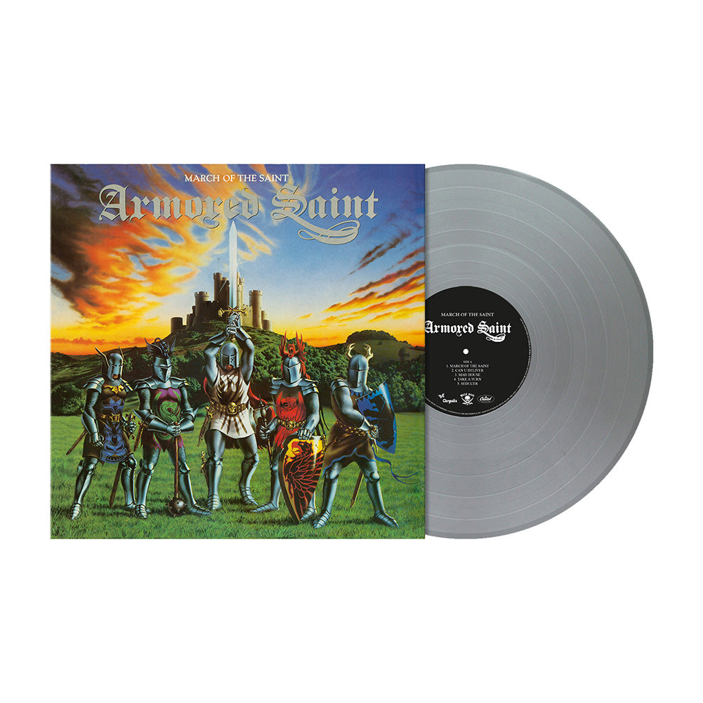 Armored Saint "March of The Saint" Silver Vinyl