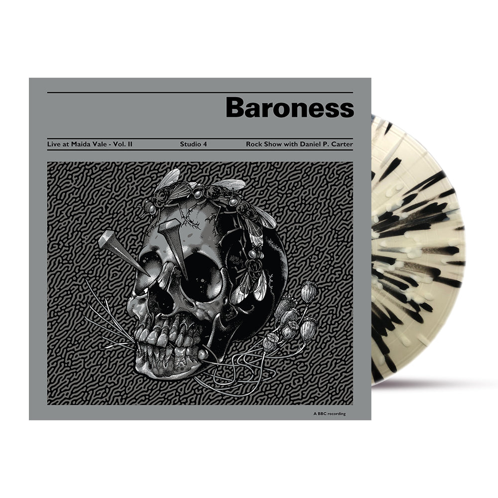 Baroness "Live At Maida Vale Vol. 2" Clear w/ Black and White Splatter Vinyl