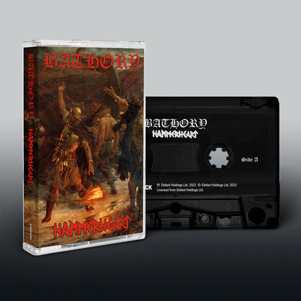 Bathory "Hammerheart" Cassette Tape
