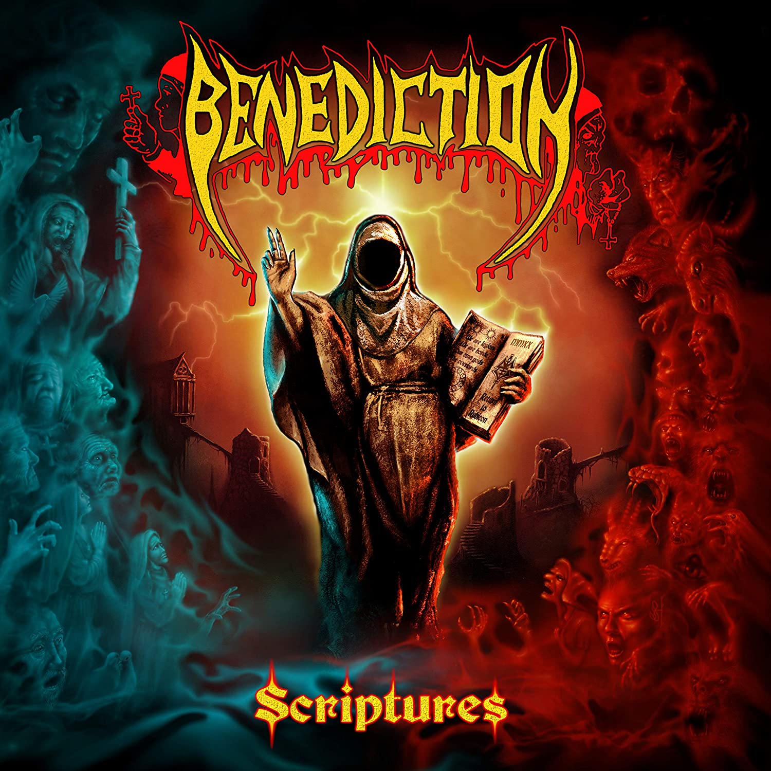 Benediction feat. Kam Lee "Scriptures" 2x12" Vinyl