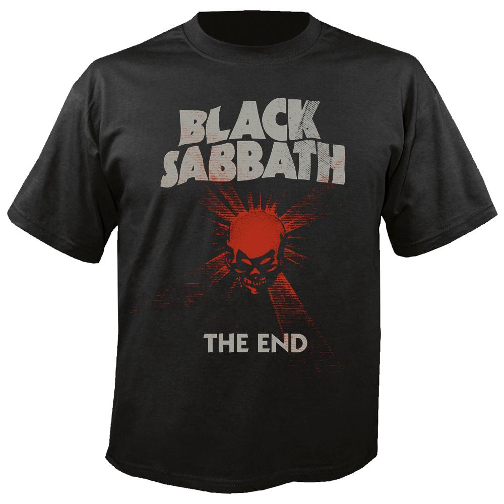 Black Sabbath "The End Skull Shine" T shirt