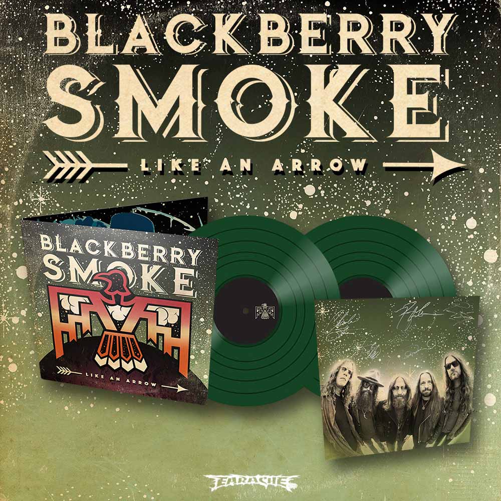 Blackberry Smoke "Like An Arrow" Ultra Limited Signed Green Vinyl