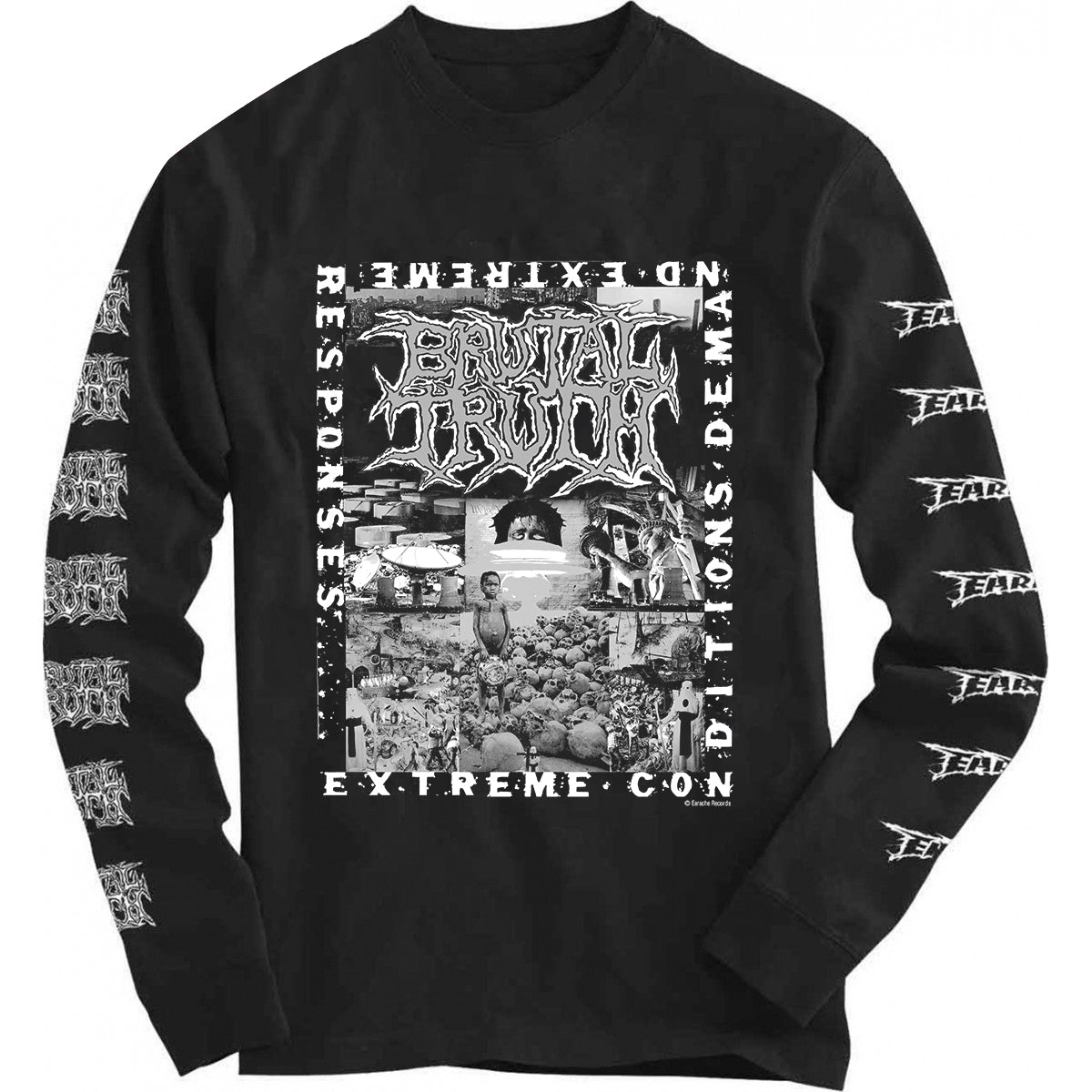 Brutal Truth "Extreme Conditions Demand Extreme Responses" Long Sleeve T shirt