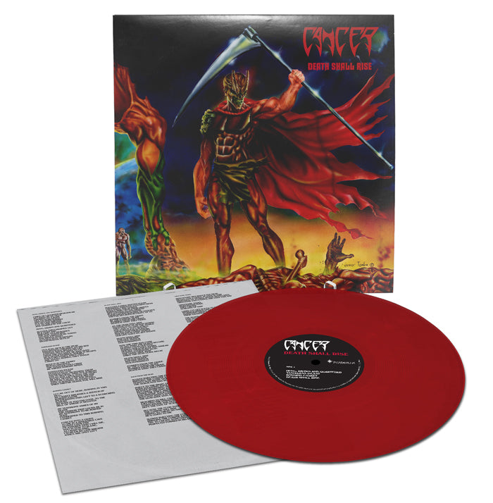 Cancer "Death Shall Rise" Red Vinyl