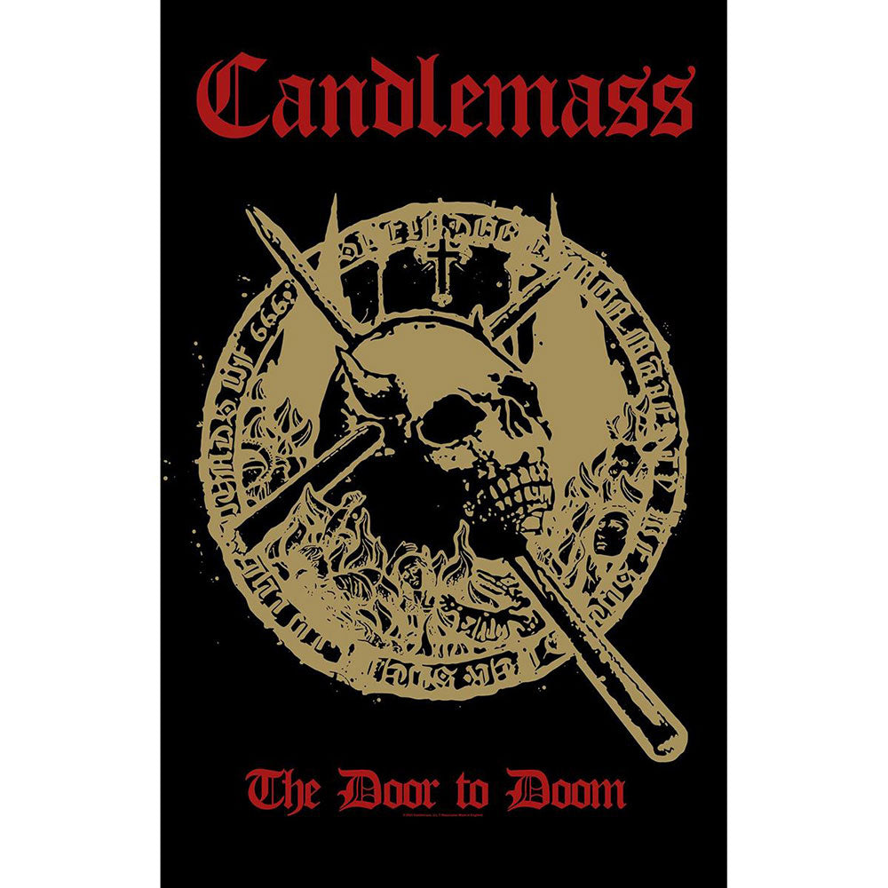 Candlemass "The Door To Doom" Flag