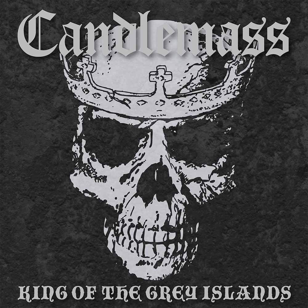Candlemass "The King Of The Grey Islands" Gatefold 2x12" White / Black Splatter Vinyl