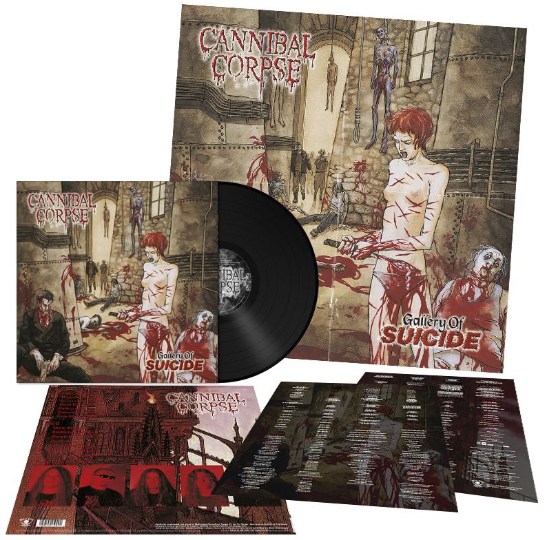Cannibal Corpse "Gallery Of Suicide" 180g Black Vinyl