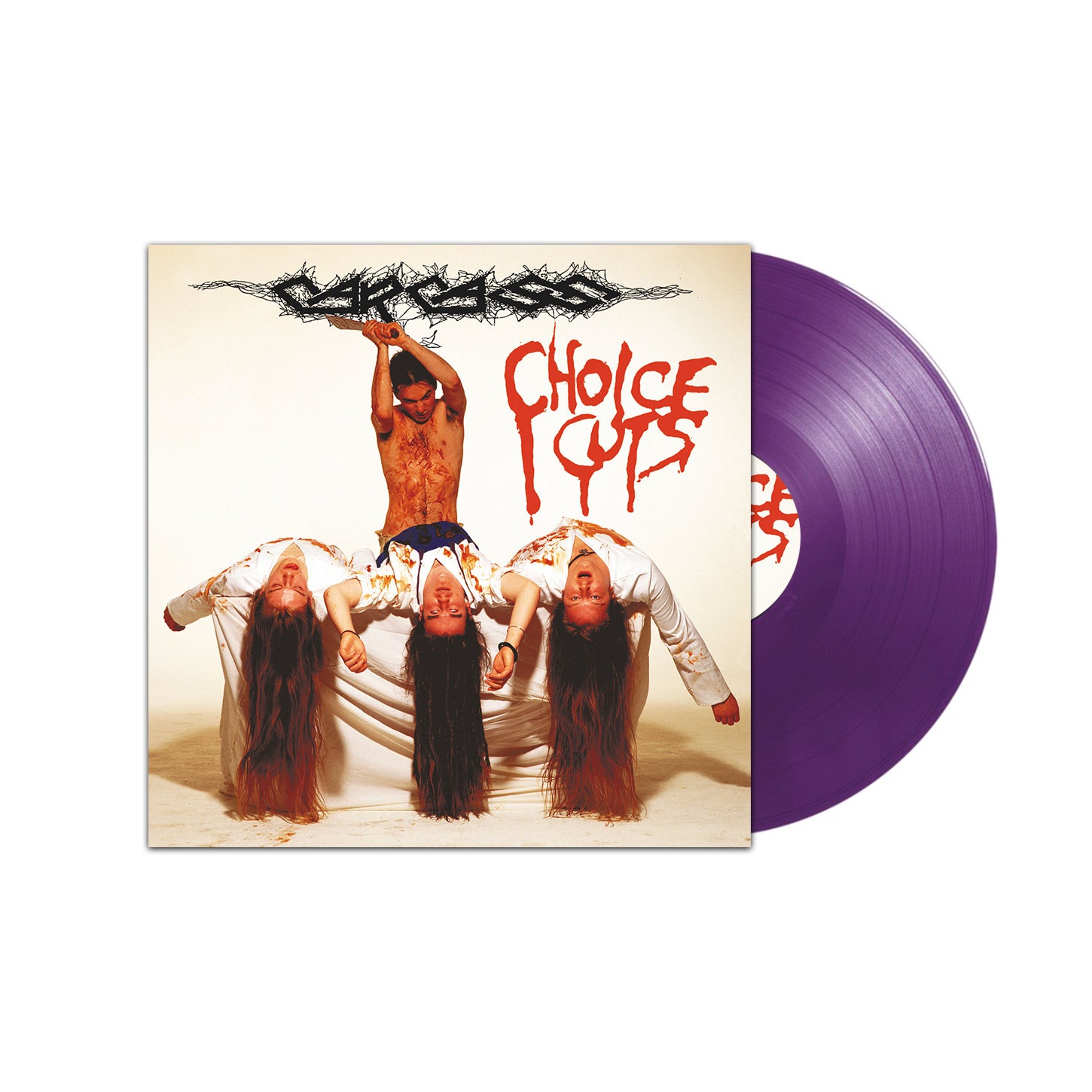 Carcass "Choice Cuts" Gatefold 2x12" Purple Vinyl