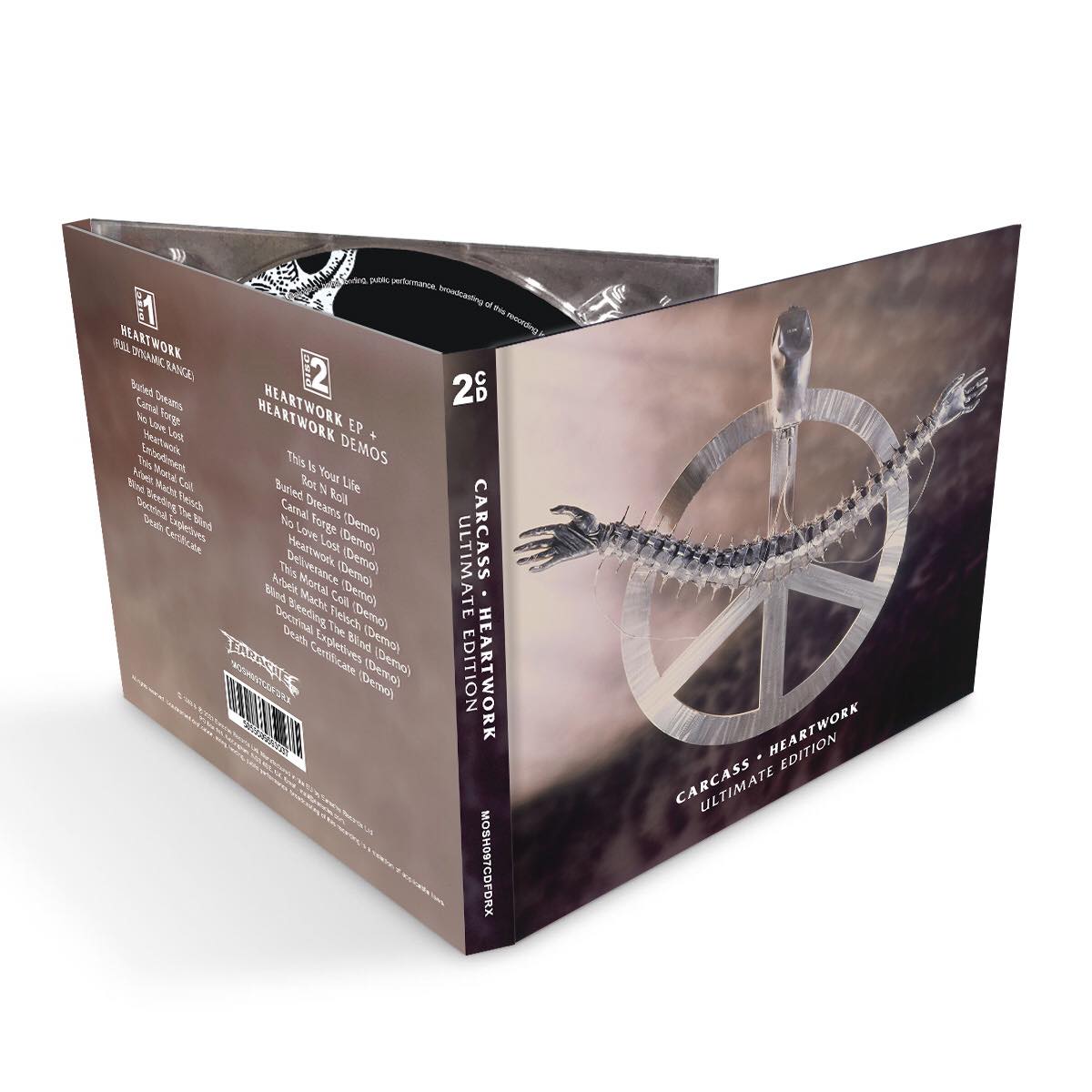 Carcass "Heartwork - Ultimate Edition" 2CD Digipak