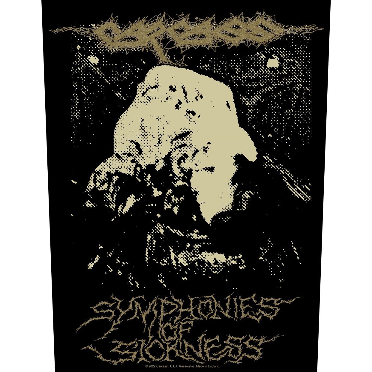 Carcass "Symphonies Of Sickness" Back Patch