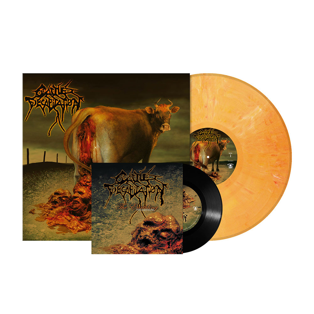 Cattle Decapitation "Humanure" Orange Marble Vinyl w/ 7" Vinyl