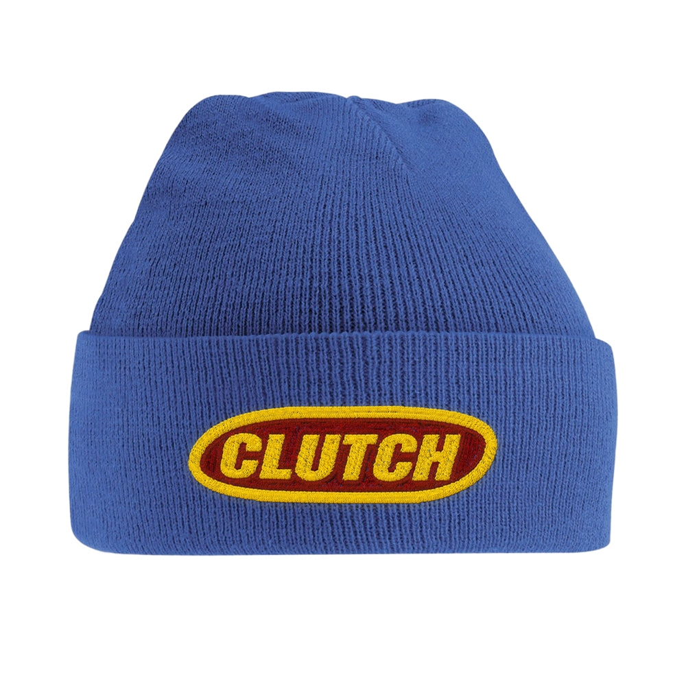 Clutch "Classic Logo" Blue Beanie Hat