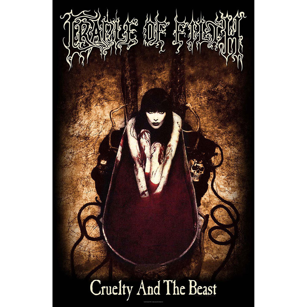 Cradle Of Filth "Cruelty And The Beast" Flag