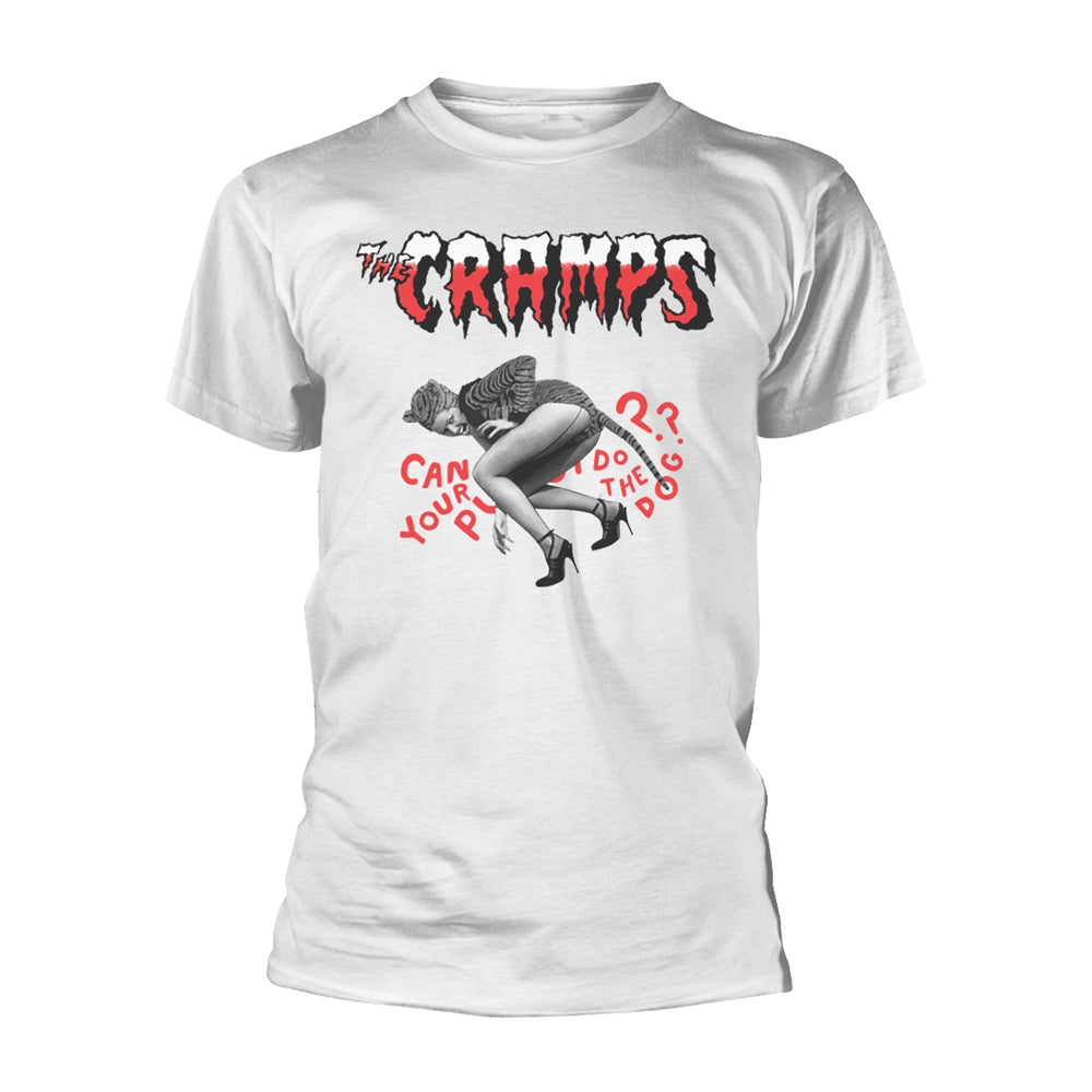 The Cramps "Do The Dog" White T shirt