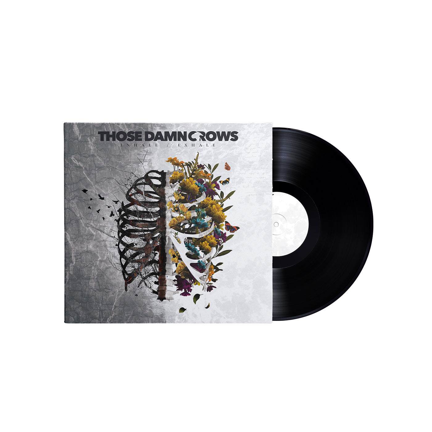 Those Damn Crows "Inhale/Exhale" Black Vinyl & Download