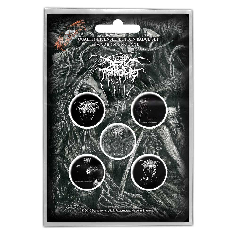 Darkthrone "Old Star" Button Pack