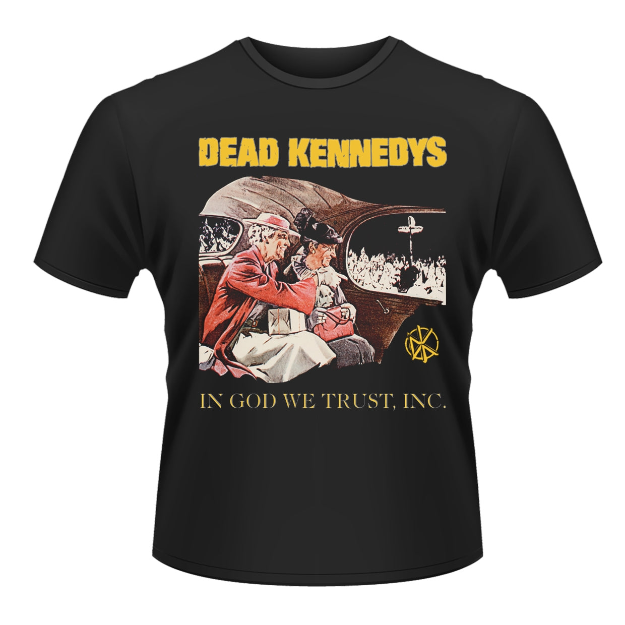 Dead Kennedys "In God We Trust" Black T shirt