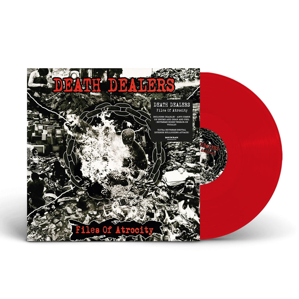Death Dealers "Files Of Atrocity" Red Vinyl