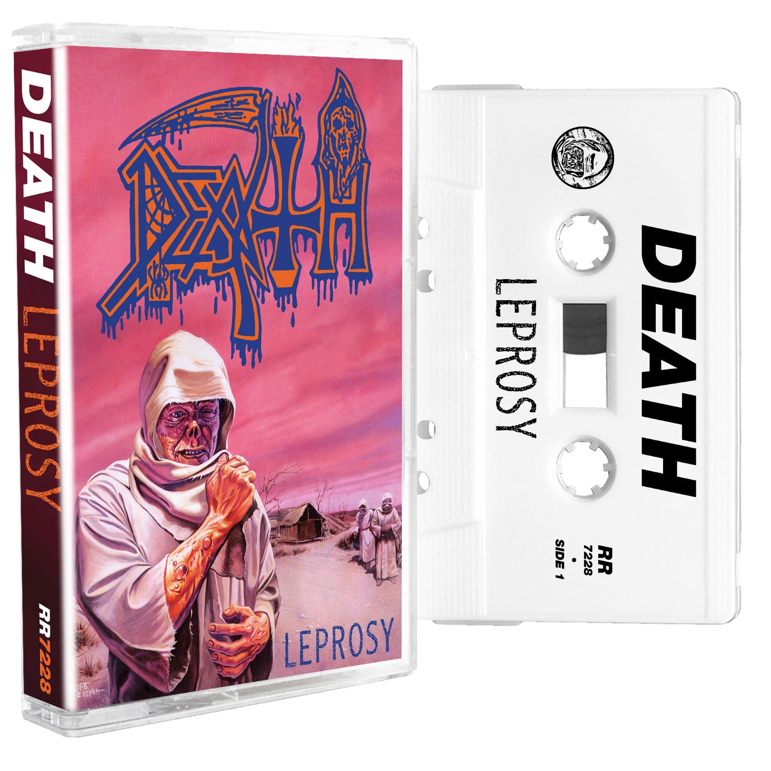Death "Leprosy" Limited Edition White Cassette Tape