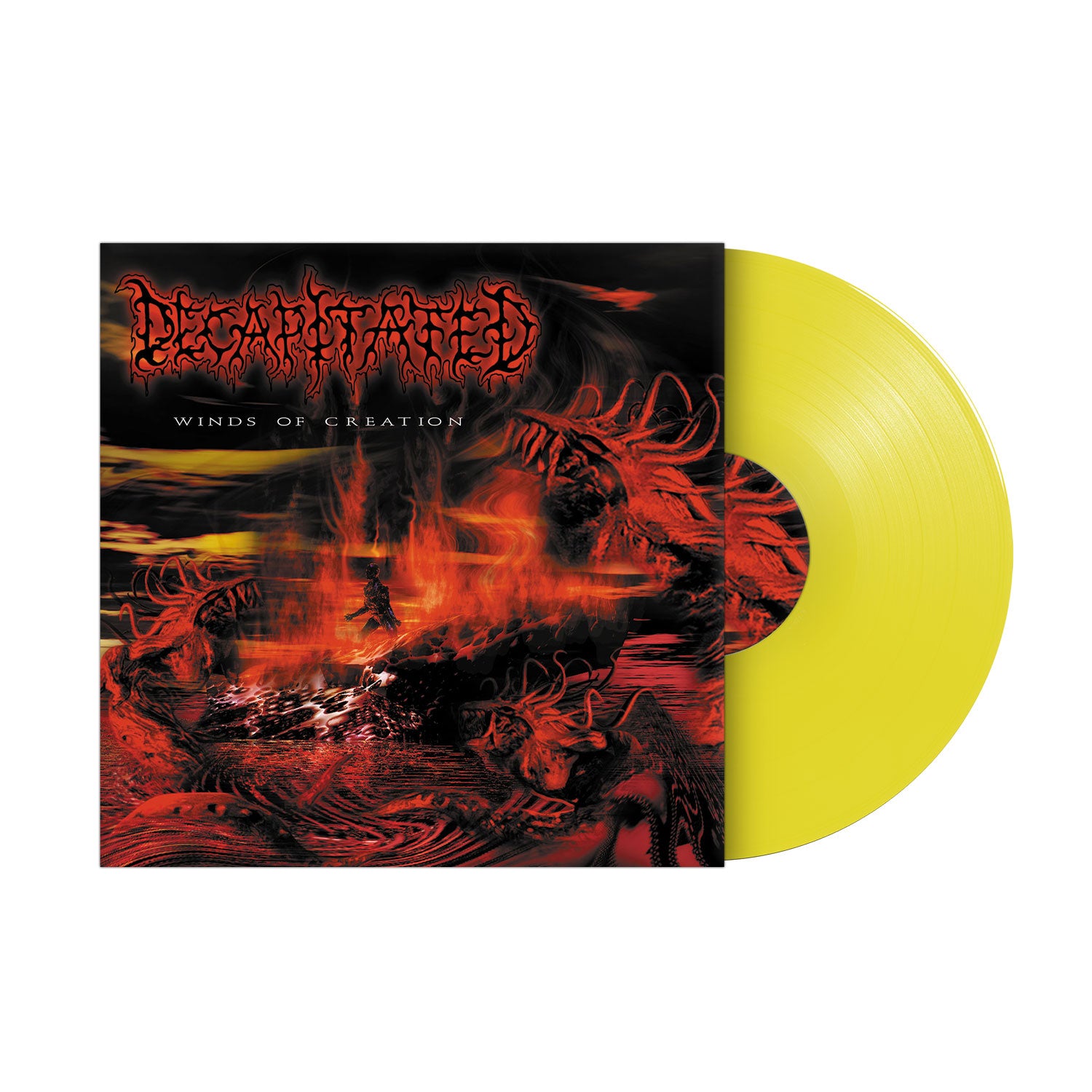 Decapitated "Winds Of Creation" Yellow Vinyl