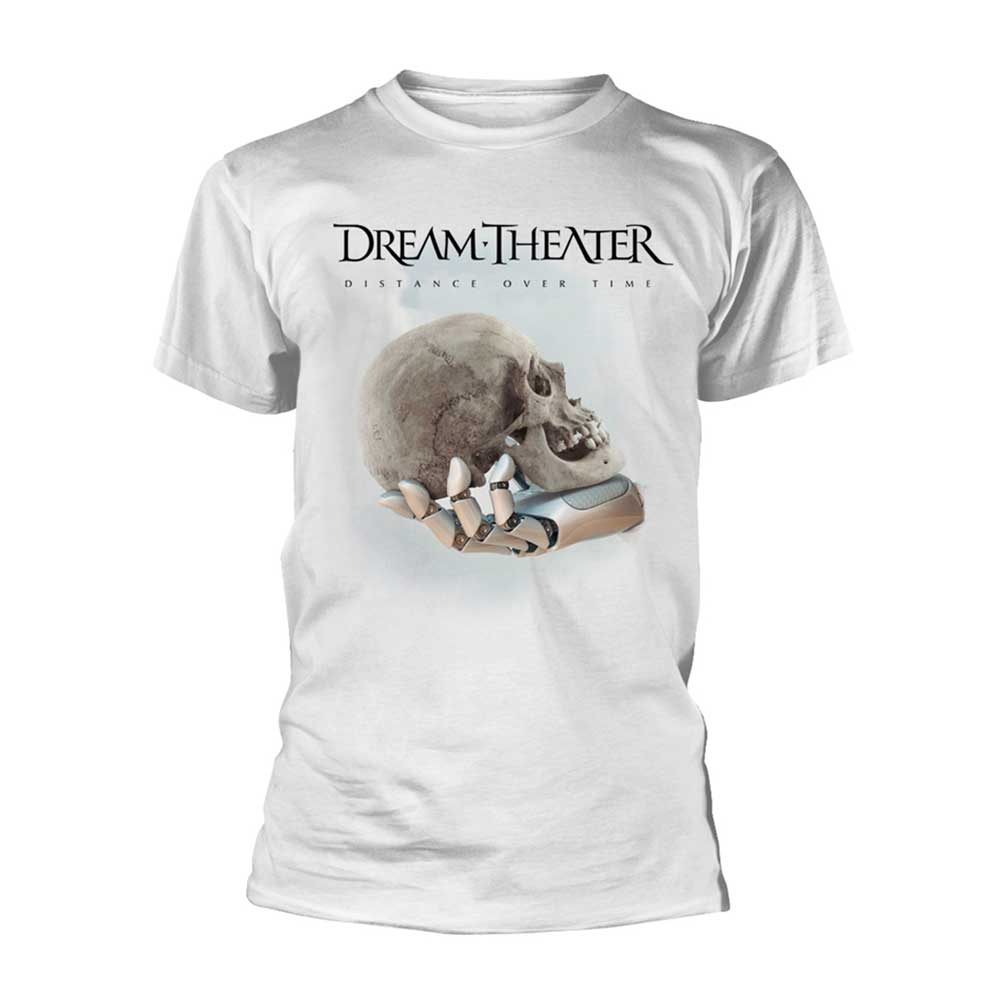 Dream Theater "Distance Over Time Cover" White T shirt