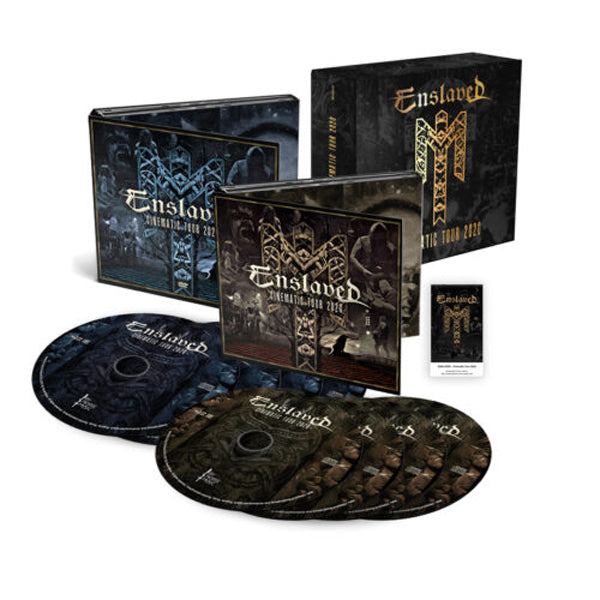 Enslaved "Cinematic Tour 2020" 4 CD / DVD