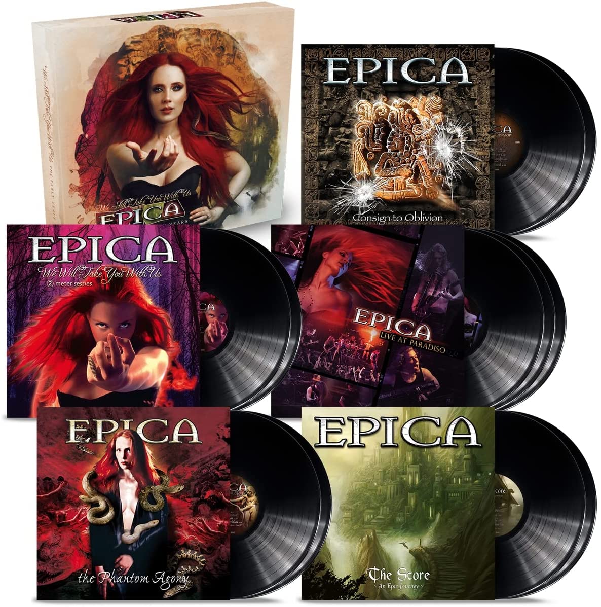 Epica "We Still Take You With Us" Limited 11 x 12" Vinyl Box Set