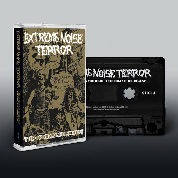 Extreme Noise Terror "A Holocaust In Your Head" Cassette Tape