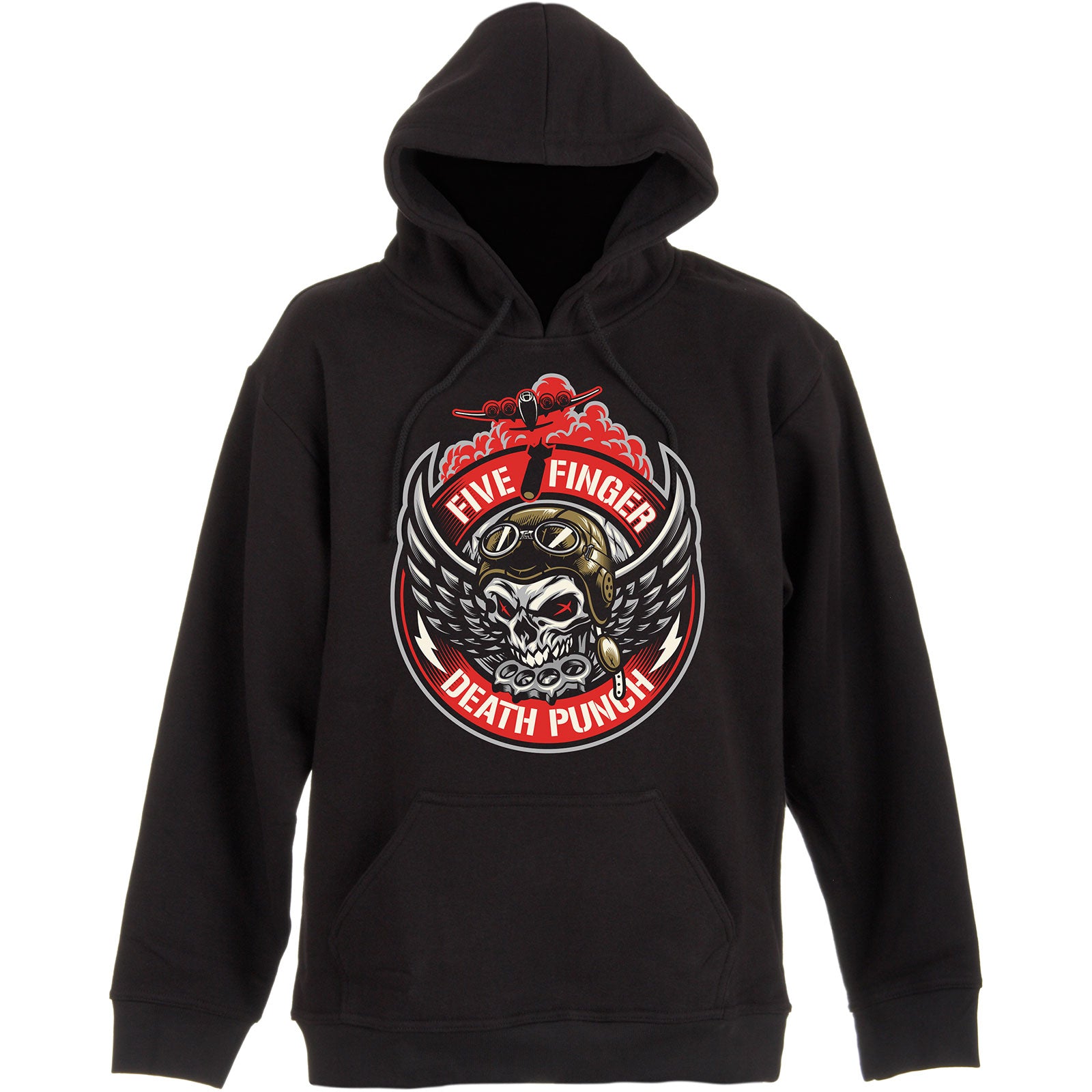 Five Finger Death Punch "Bomber Patch" Pullover Hoodie