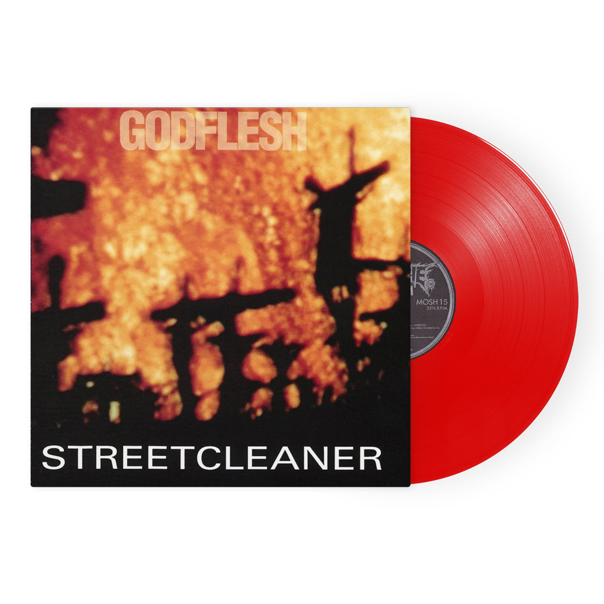Godflesh "Streetcleaner" Red Vinyl