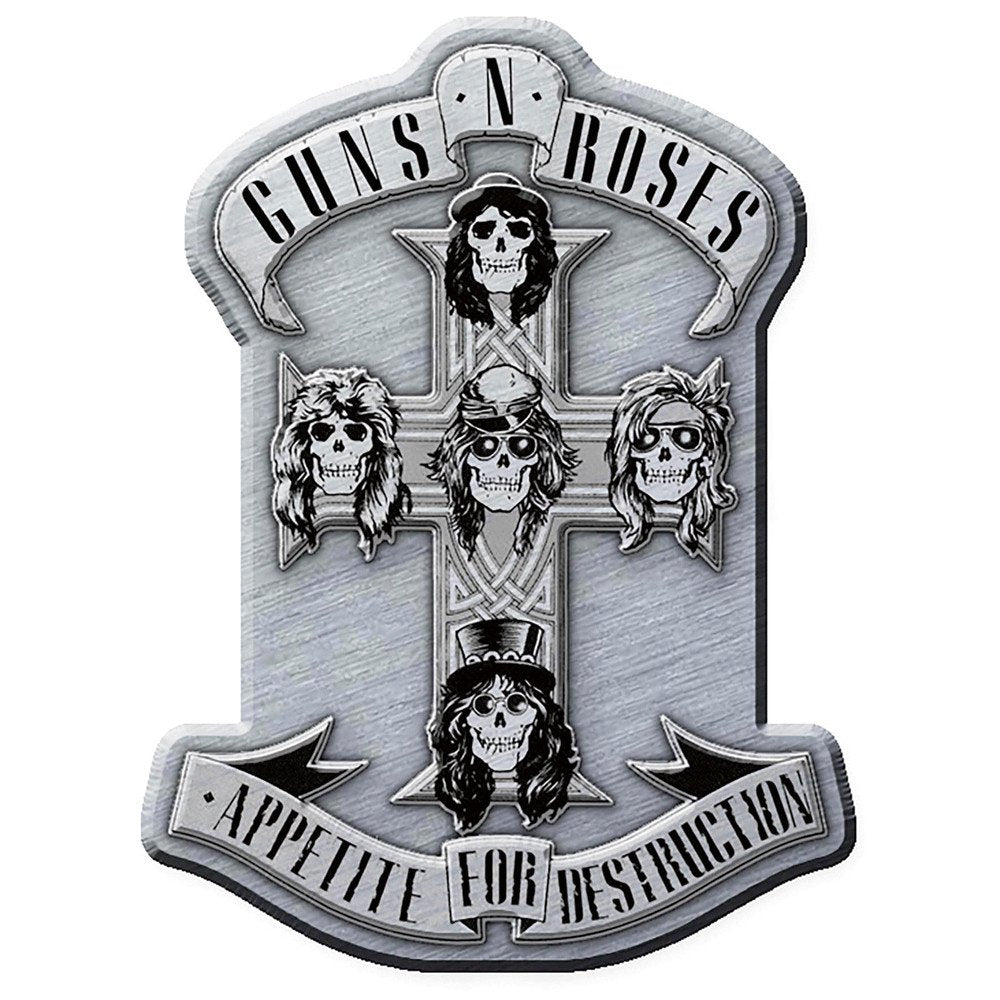 Guns 'n' Roses "Appetite For Destruction" Metal Pin