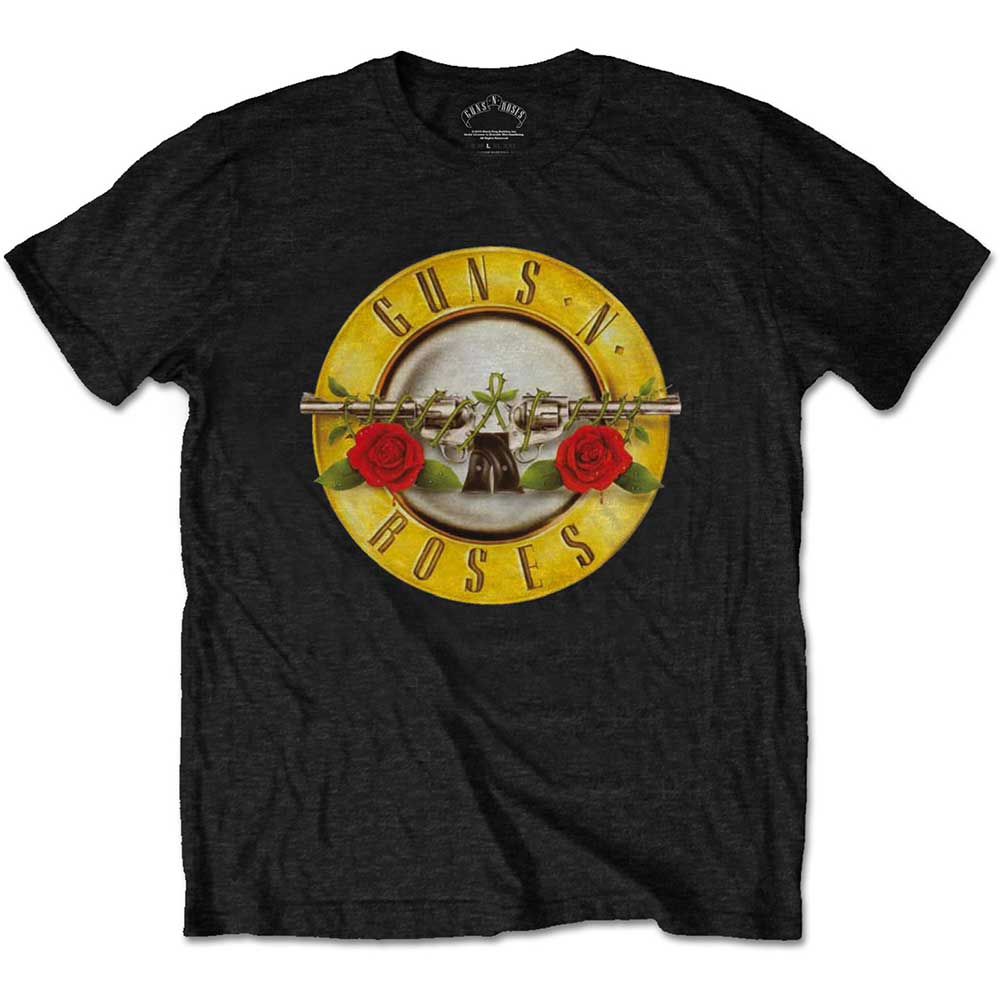 Guns 'n' Roses "Classic Circle Logo" T shirt