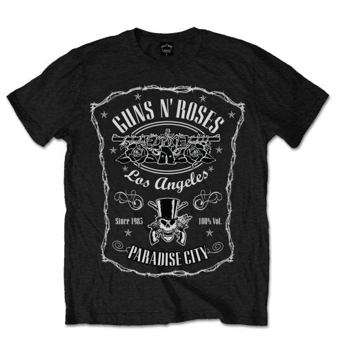 Guns 'n' Roses "Paradise City Label" T shirt